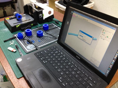 iModela　回転切削