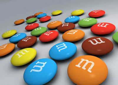 m&m